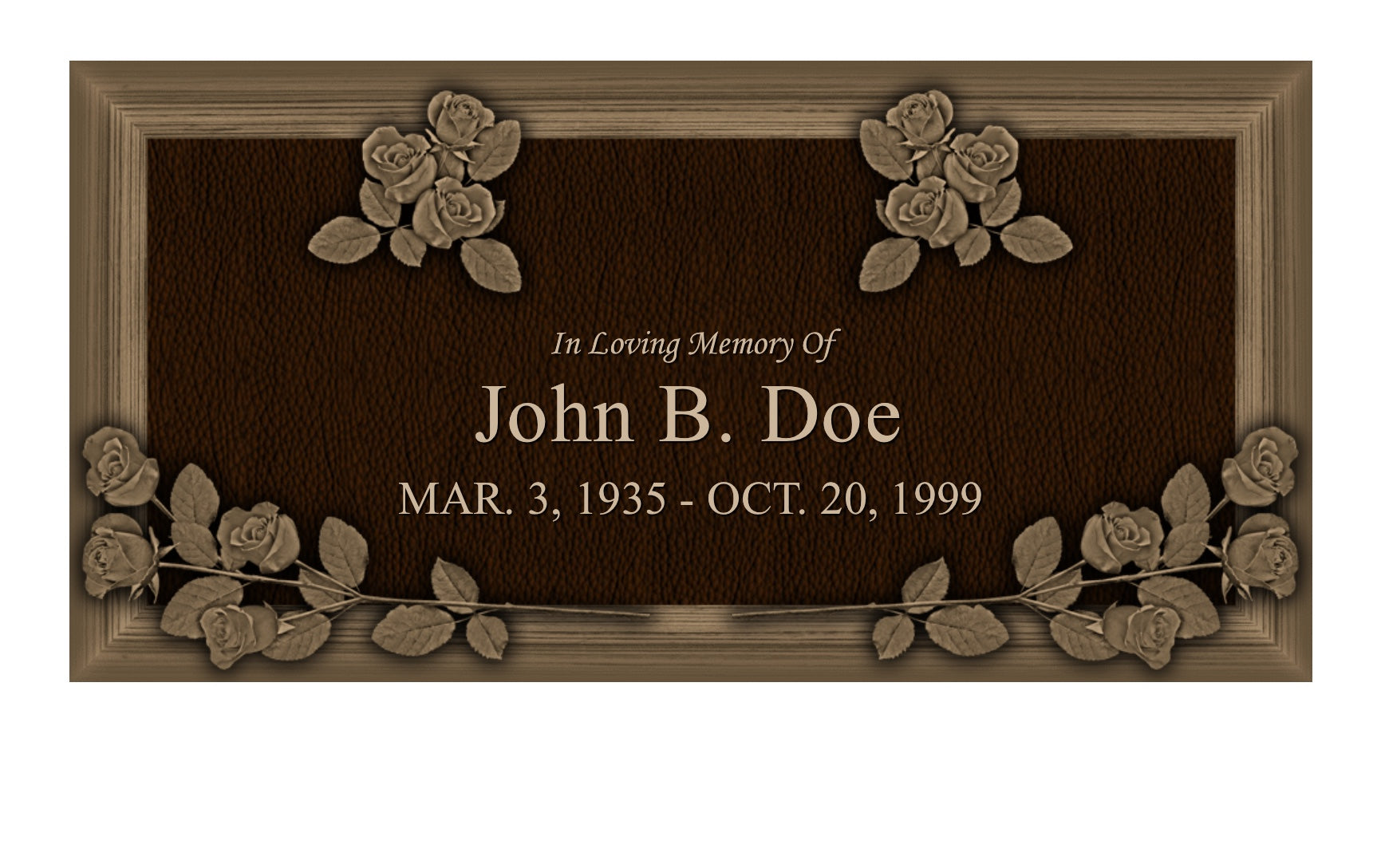 Digi Legacy Bronze Single Classic Quote
